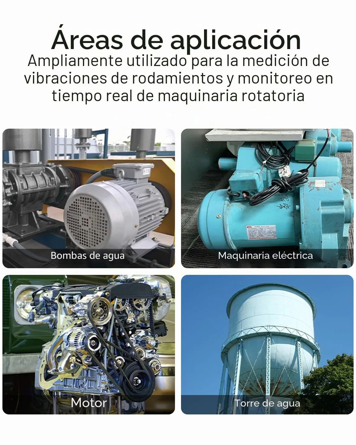 [Sensor de vibración Modbus RS485] WTVB02-485 IP68 transductor impermeable, detector de aceleración de vibración de 3 ejes (frecuencia+desplazamiento+velocidad), módulo de monitor de motor